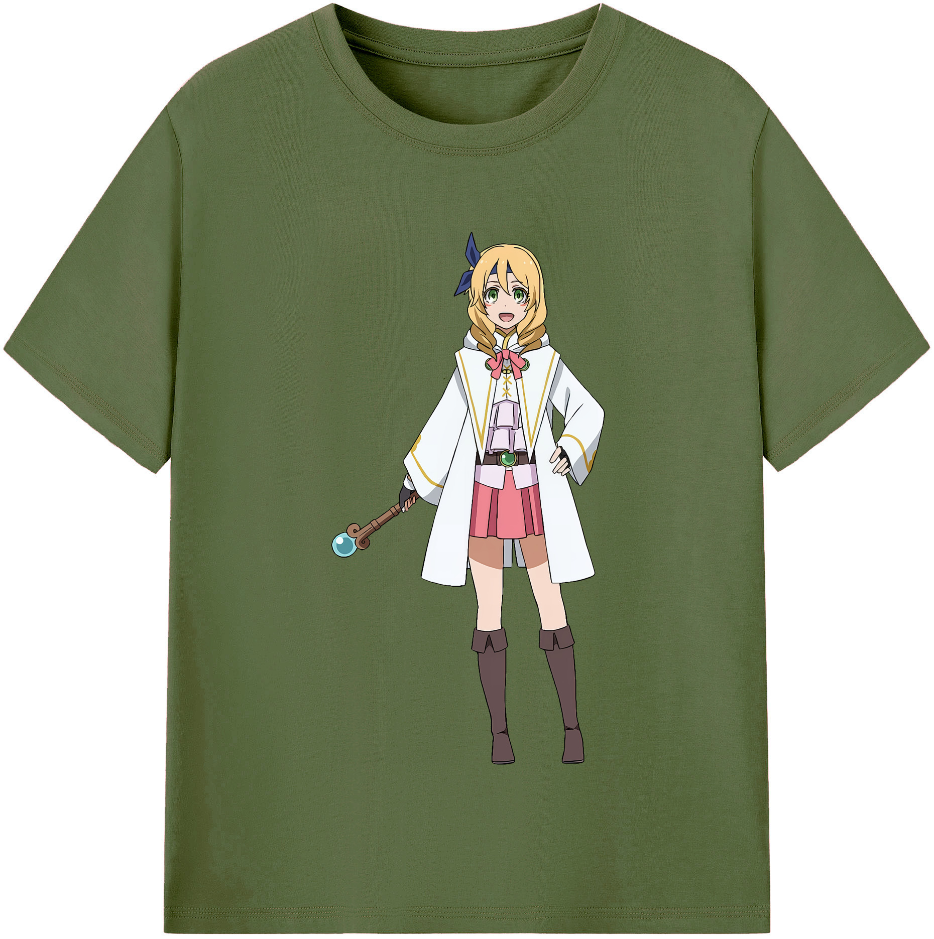 （画像用） 転スラ Regarding Reincarnated to Slime 綿100％半袖Tシャツ（フロントプリント）